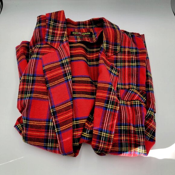 VTG Red Pepper Action Wear  Red Plaid/Tartan Blazer Jacket - Picture 7 of 12